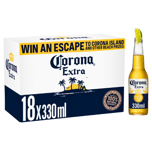 Corona x18 bottles